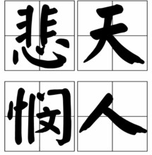 悲天悯人(汉语成语)