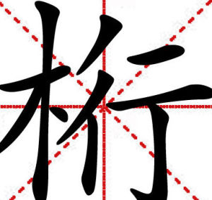 桁(一个汉语通用字)