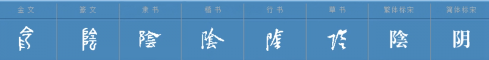 阴(汉语汉字)