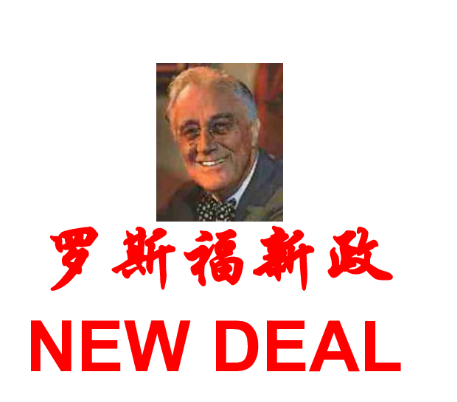罗斯福新政(美国总统罗斯福实施的一系列经济政策)