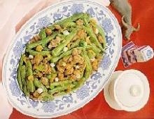 干煸四季豆(中国川菜菜系)