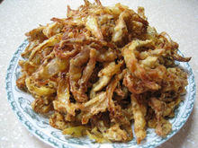干炸蘑菇(以鲜蘑为主料制作的菜品)