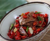 土匪猪肝(湘西特色美食)