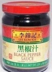 黑椒汁(选用上等黑胡椒及各种精制原料研制的调味品)