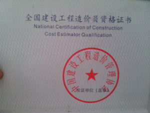工程造价师(工程经济专业人员)
