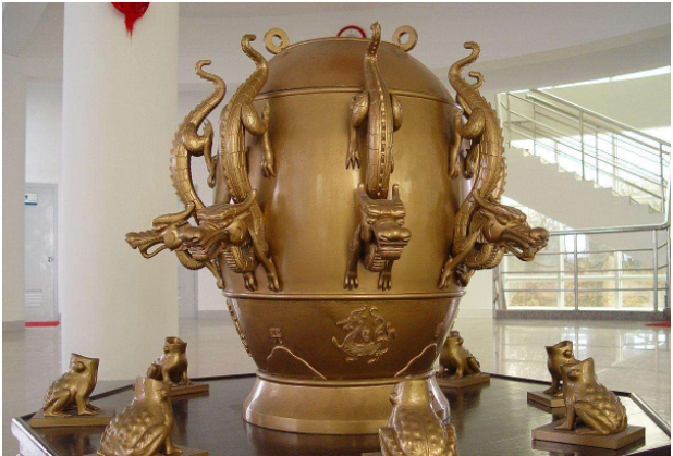 地动仪(古代检测地震方向的仪器)
