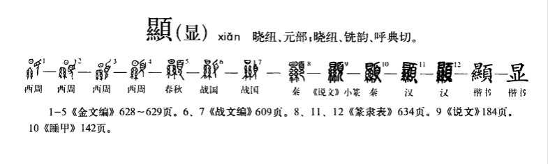 显(汉语汉字)