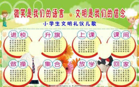 小学生文明礼仪(教育名词)