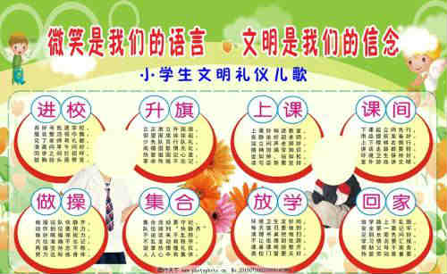小学生文明礼仪(教育名词)