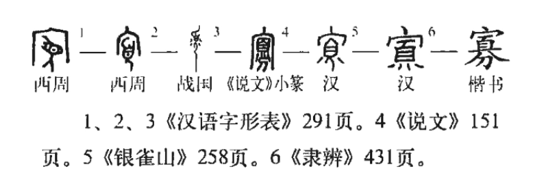 寡(汉语汉字)