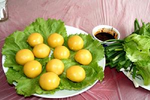 粘豆包(源于满族的豆沙包类食物)