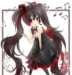 杂音未来(根据初音未来所创作的二次元形象)