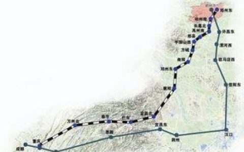 郑万铁路(中国铁路网中长期规划的重要客运专线)