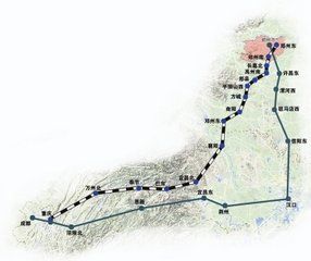 郑万铁路(中国铁路网中长期规划的重要客运专线)