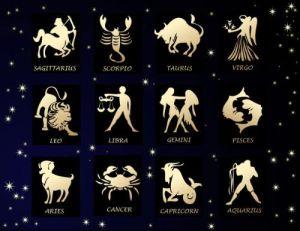 黄道十二星座(星象学中宇宙方位的代名词)