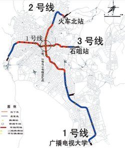 昆明地铁1号线(昆明地铁线路)