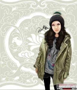 服装效果图(场所穿着服装效果的图)