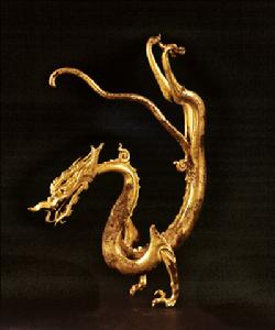 鎏金(金汞合金制成的金泥涂饰器物的表面)