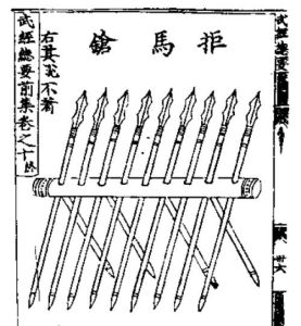障碍物(迟滞或阻止军队行动和军事工程设施的统称)