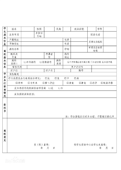 生源地助学贷款(生源地信用助学贷款)