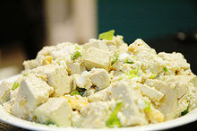 小葱拌豆腐(家常小菜)