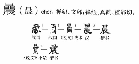 晨(汉语汉字)