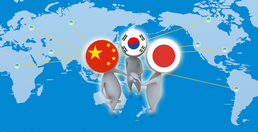 中日韩自由贸易区(中国日本韩国构成的自由贸易区)