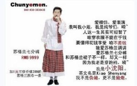 凡客体(凡客诚品广告文案宣传文体)