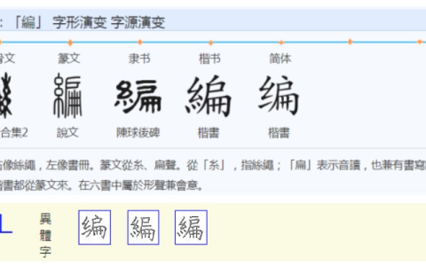 编(汉语汉字)