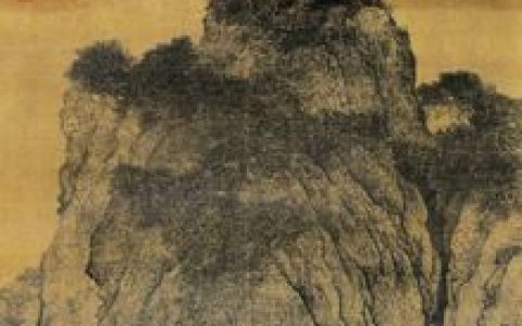 溪山行旅图(北宋范宽创作的绢本墨笔画)