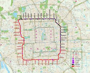 北京地铁10号线(北京的第二条环形地铁线路)