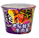 统一老坛酸菜牛肉面(统一旗下方便面名称)