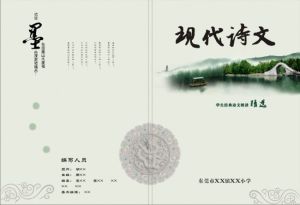 现代诗歌(白话语言写作的诗歌)