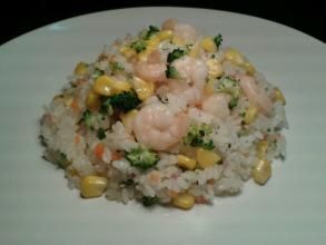 虾仁炒饭(中式菜肴)