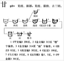 甘(汉语汉字)