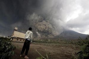 印尼火山爆发(自然现象)