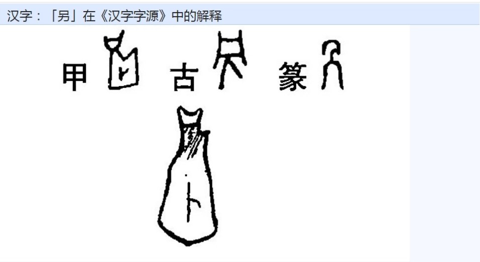 另(汉语汉字)