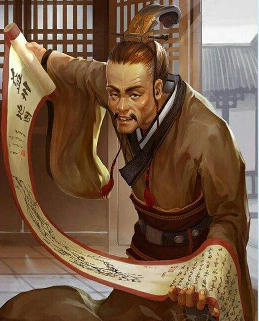 张松献图(《三国演义》里的故事)