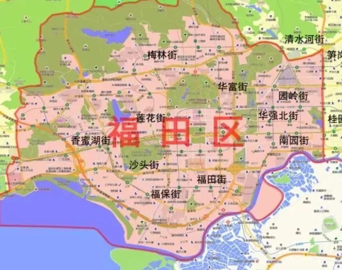 福田区(中华人民共和国广东省深圳市福田区)