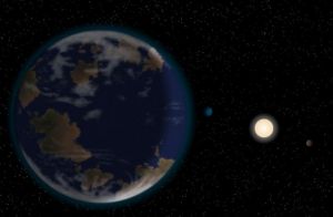 超级地球(超级类地行星)