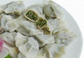 茴香饺子(中国北方美食)