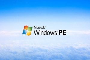 PE系统(Windows的临时紧急系统)