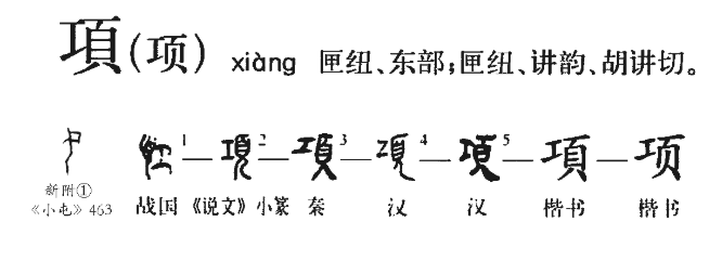项(汉语汉字)