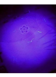 紫外线(频率介于可见光和X射线之间的电磁波)