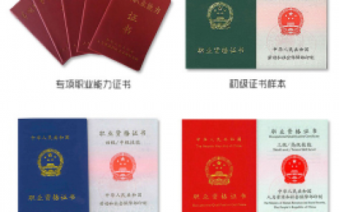 国家职业资格目录(2019年国家人力资源和社会保障部发布的文件)