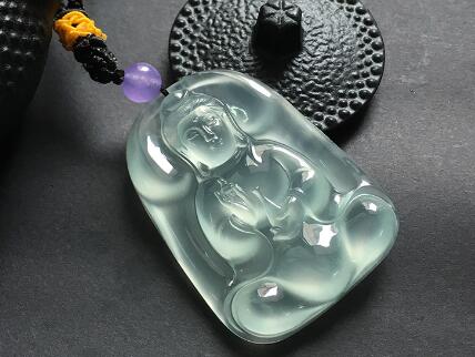 老坑高冰种冰白天然翡翠吊坠.jpg