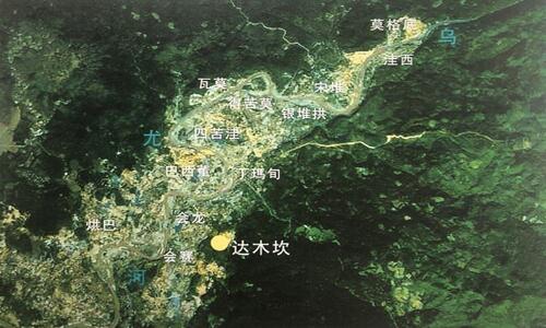 达木坎厂区分布图
