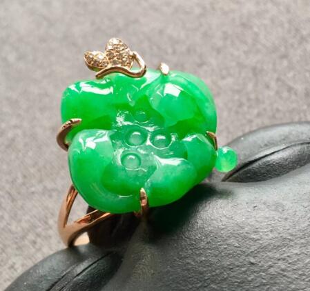 糯种满绿荷花翡翠戒指.jpg