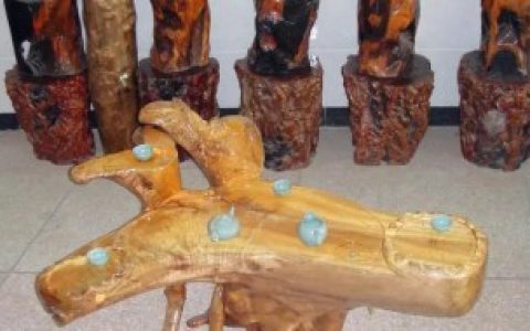 新鲜木头如何制作根雕,新鲜木头怎么做根雕