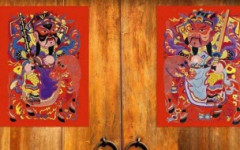 民间春节习俗贴门神,贴门神习俗简介